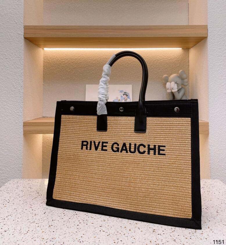 Fashion Trend Women handbag Rive Gauche Tote shopping bag handbags top linen Large Beach bags Designer travel Crossbody Shoulder satchel Wallet, Gifts box
Fashion Trend Women handbag Rive Gauche Tote shopping bag handbags top linen Large Beach bags Designer travel Crossbody Shoulder satchel Wallet, Gifts box