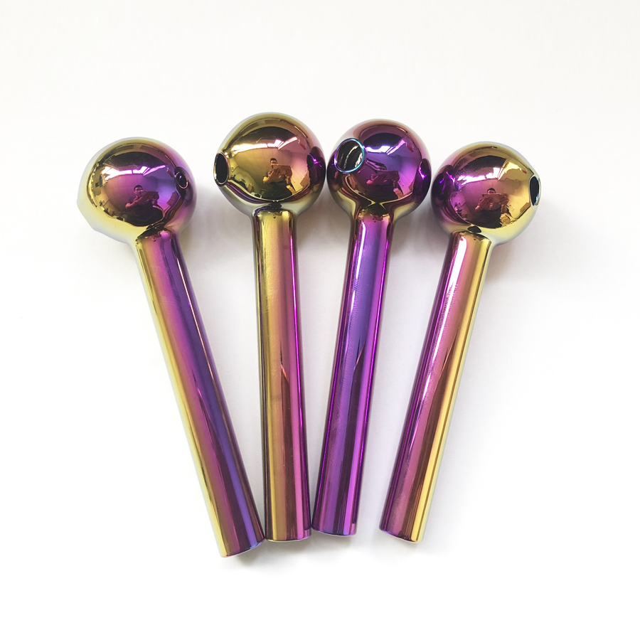 Smoking Water pipes 4 Inch God and Laser Color Mini Glass Tube with 30mm OD Bubble for Dab Rig Bong Oil Burner Pipe
Smoking Water pipes 4 Inch God and Laser Color Mini Glass Tube with 30mm OD Bubble for Dab Rig Bong Oil Burner Pipe