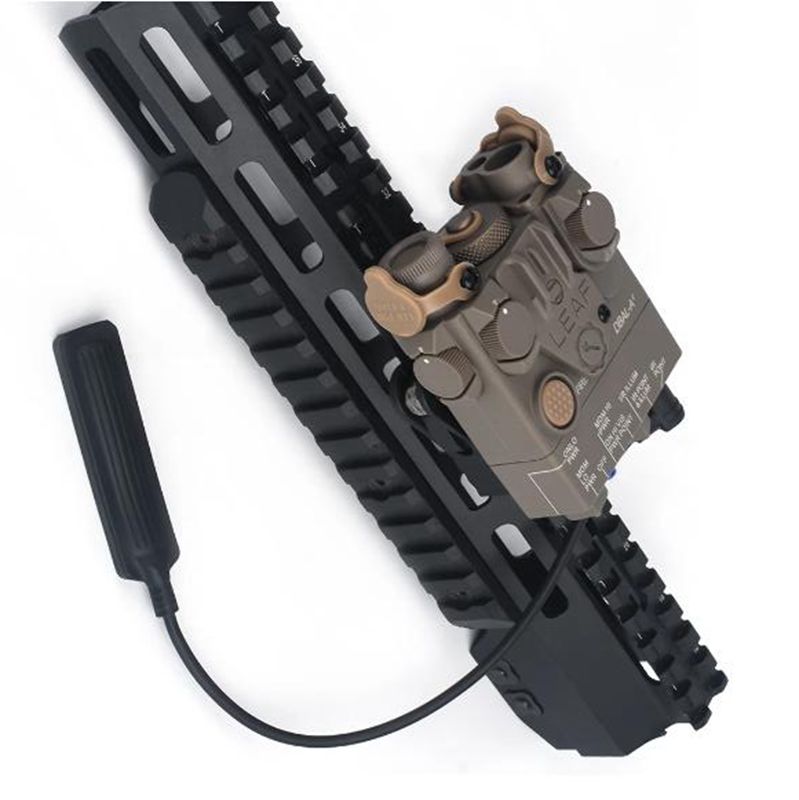 Gun Lights Airsoft DBAL A2 Mini Red Green Laser Aiming Box Hunting Gun PEQ DBAL A2 Battery Case Laser Sight with Picatinny QD Mount
Gun Lights Airsoft DBAL A2 Mini Red Green Laser Aiming Box Hunting Gun PEQ DBAL A2 Battery Case Laser Sight with Picatinny QD Mount