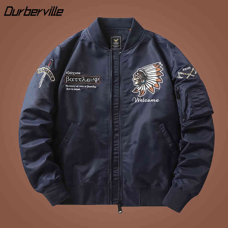 Spring Autumn Men's Bomber Jacket Fashion Flight Men Streetwear Coat Embroidered Baseball Military, Army green
Spring Autumn Men's Bomber Jacket Fashion Flight Men Streetwear Coat Embroidered Baseball Military, Army green