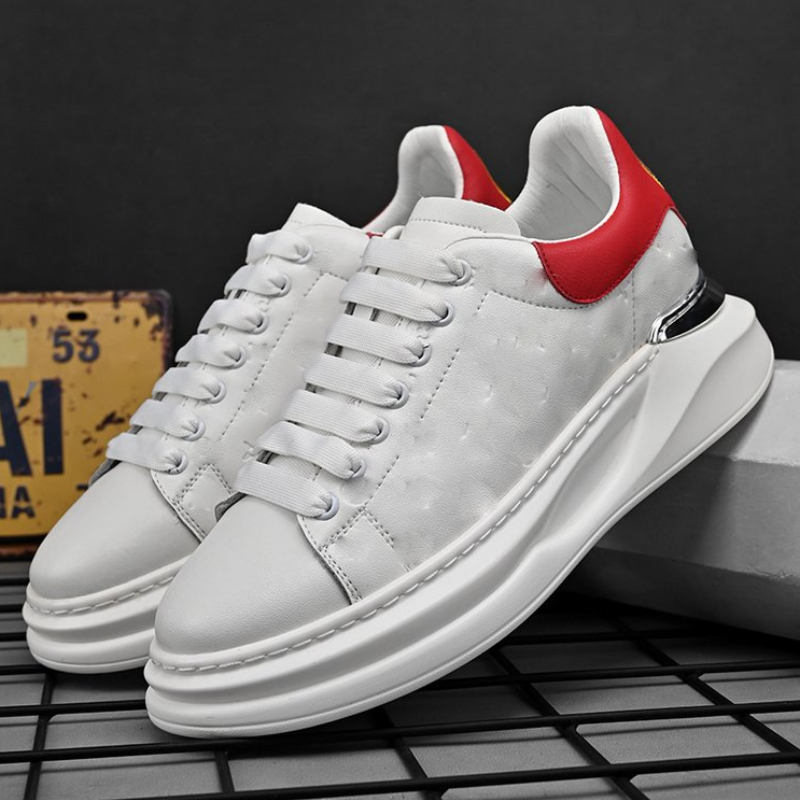 2022 Classic Men Shoes Pu Flat Print Lace Up Round Head Comfortable Trend Casual Sneakers HM349, Clear
2022 Classic Men Shoes Pu Flat Print Lace Up Round Head Comfortable Trend Casual Sneakers HM349, Clear
