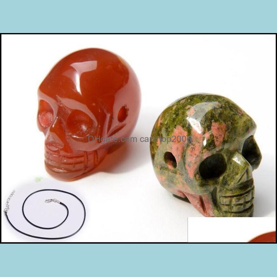 Pendant Necklaces Pendants Jewelry Natural Stone Skl Men Women Turquoise Gemstone Agate Quartz Crystal Skeleton With Chain Mixed Colors Dr
Pendant Necklaces Pendants Jewelry Natural Stone Skl Men Women Turquoise Gemstone Agate Quartz Crystal Skeleton With Chain Mixed Colors Dr