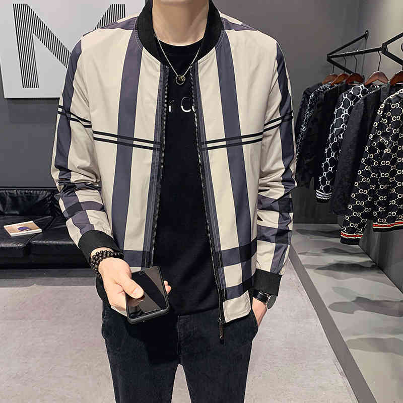 Men's Fashion Jacket Slim Print Plaid Autumn Cardigan Clothes Casual Clothing Fashion Luxury Designer Man Wholesale, Black
Men's Fashion Jacket Slim Print Plaid Autumn Cardigan Clothes Casual Clothing Fashion Luxury Designer Man Wholesale, Black