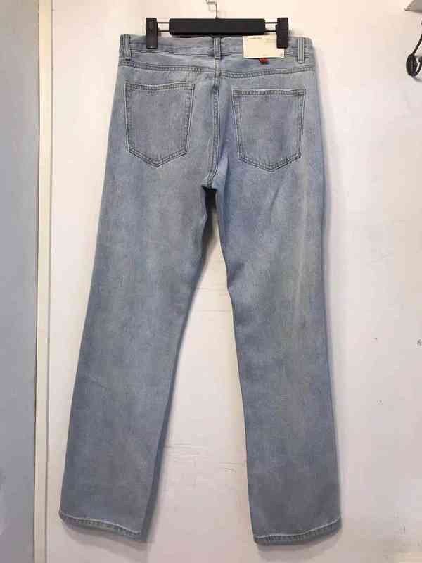 Factory Online Export New Designer Brand Jeans Spring Autumn High-quality Off Hole Embroidered for Men Women, Wash blue
Factory Online Export New Designer Brand Jeans Spring Autumn High-quality Off Hole Embroidered for Men Women, Wash blue