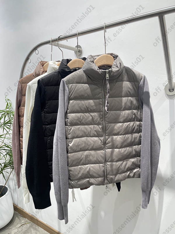 Knitted panel womens down jacket 'NFC' Europe and American style coat Designers women S Clothing Size S--L, Supplement (not shipped separately)
Knitted panel womens down jacket 'NFC' Europe and American style coat Designers women S Clothing Size S--L, Supplement (not shipped separately)