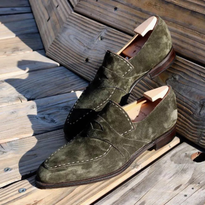 Loafers Shoes Men Faux Suede Low Heel Round Head Solid Color Sewing Classic Simple Fashion Business Formal Shoes CP207, Clear
Loafers Shoes Men Faux Suede Low Heel Round Head Solid Color Sewing Classic Simple Fashion Business Formal Shoes CP207, Clear