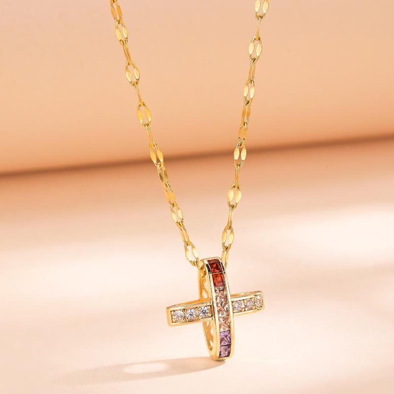 Chokers Gold Color Small Crystal Cross Pendant Zirconia Choker Necklaces Party Jewelry Gifts For Women High QualityChokers
Chokers Gold Color Small Crystal Cross Pendant Zirconia Choker Necklaces Party Jewelry Gifts For Women High QualityChokers