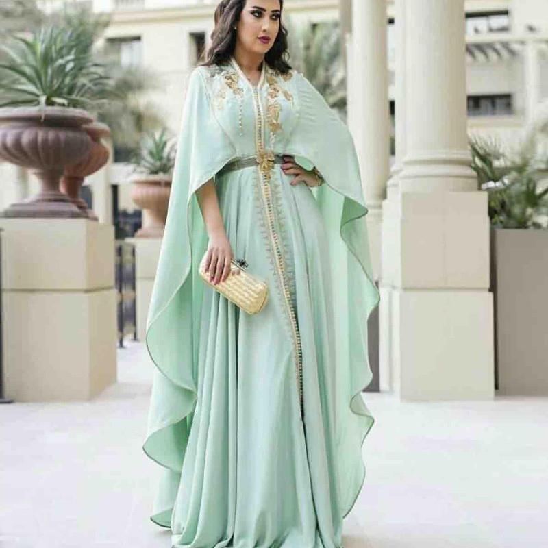 Party Dresses Elegant A Line Evening Dress Lace Appliques V Neck Cape Sleeves Chiffon Arabic Dubai Gown Vestido De NoiteParty, Burgundy
Party Dresses Elegant A Line Evening Dress Lace Appliques V Neck Cape Sleeves Chiffon Arabic Dubai Gown Vestido De NoiteParty, Burgundy