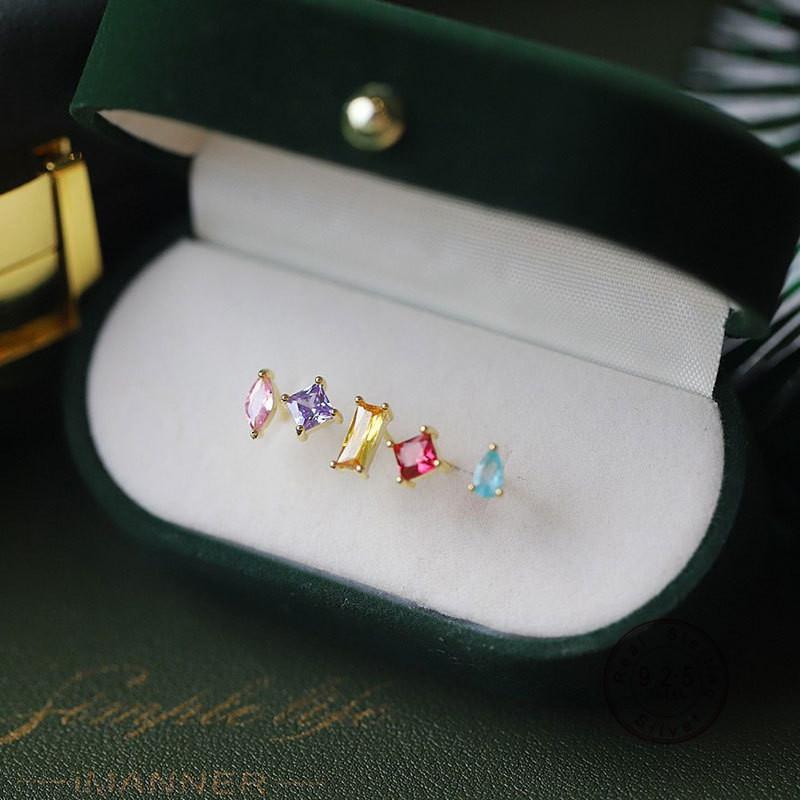 Stud MAN 925 Sterling Silver Korean 5Pcs/Set Geometric Earrings Women Fashion Show Jewelry WholesaleStud
Stud MAN 925 Sterling Silver Korean 5Pcs/Set Geometric Earrings Women Fashion Show Jewelry WholesaleStud