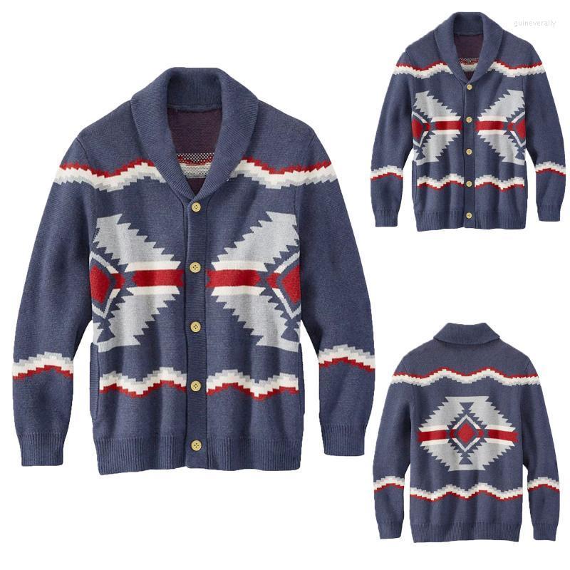 Men' Vests Autumn And Winter Coat Striped Retro Long-sleeved Trendy Warm Knitted Sweater Jackets With Pockets Coats For Men Guin22, Blue
Men' Vests Autumn And Winter Coat Striped Retro Long-sleeved Trendy Warm Knitted Sweater Jackets With Pockets Coats For Men Guin22, Blue