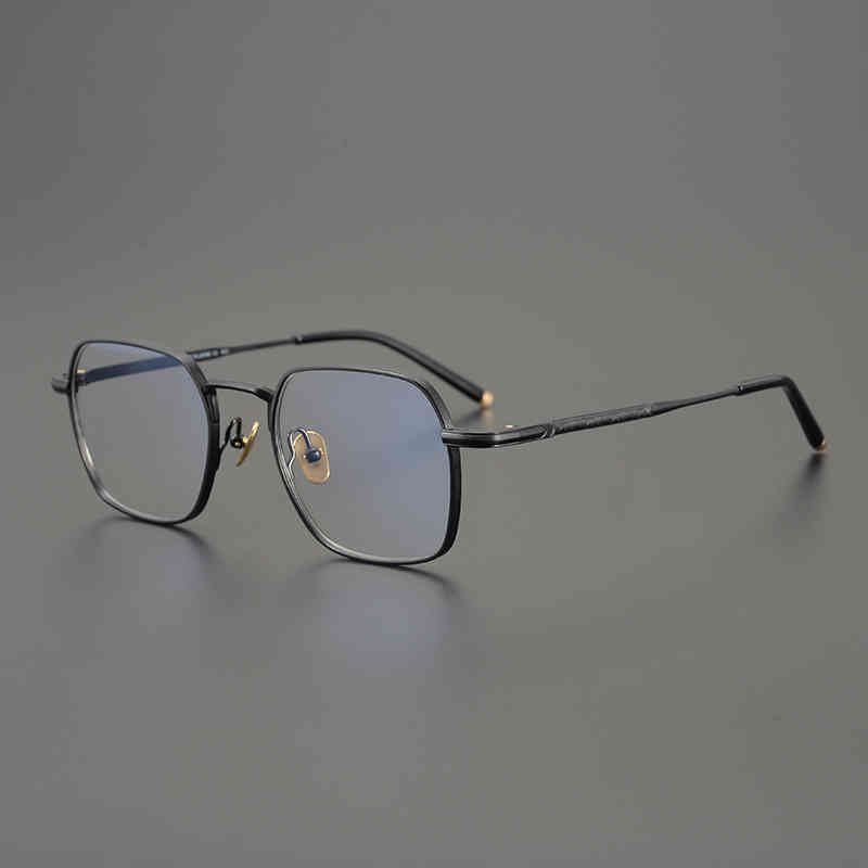 handmade pure titanium glasses show thin and high texture hawksbill gun color ultra light myopia glasses frame full frame
handmade pure titanium glasses show thin and high texture hawksbill gun color ultra light myopia glasses frame full frame