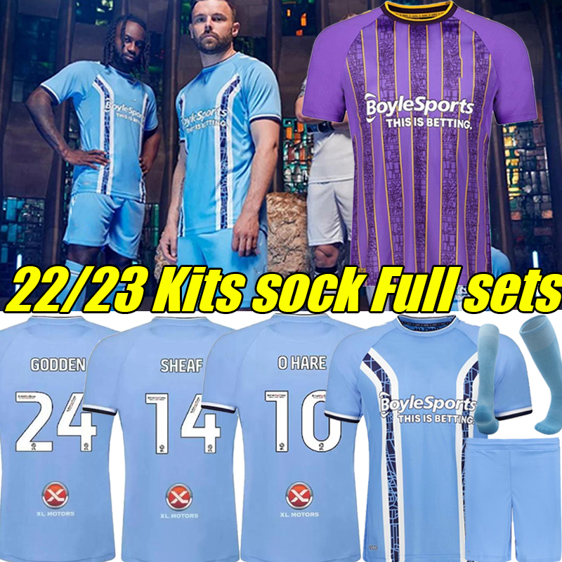 22/23 Coventry City away soccer jerseys 2022 2023 home blue O Hare Sheaf Gyokeres Godden Hamer men kids kit football shirts adult camiseta de futbol Kits sock Full sets, 22-23 away
22/23 Coventry City away soccer jerseys 2022 2023 home blue O Hare Sheaf Gyokeres Godden Hamer men kids kit football shirts adult camiseta de futbol Kits sock Full sets, 22-23 away