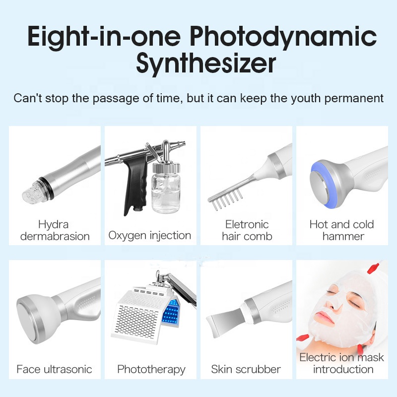 7 color PDT bio light therapy pdt skin whitening machine