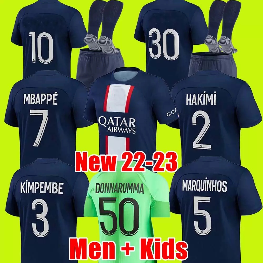 MBAPPE HAKIMI PLAYER #30 soccer jersey SERGIO RAMOS 21 22 23 Maillots de football 2022 2023 MARQUINHOS VERRATTI pSGS men kids kit sets uniform enfants, Kids home 2023 socks
MBAPPE HAKIMI PLAYER #30 soccer jersey SERGIO RAMOS 21 22 23 Maillots de football 2022 2023 MARQUINHOS VERRATTI pSGS men kids kit sets uniform enfants, Kids home 2023 socks