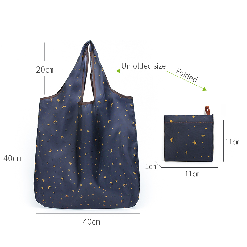 6 PCS Set Eco-Friendly Reusable Grocery Foldable Shopping Bag Small Size Premium Quality Heavy Duty Tote Bag With Handle CX220325