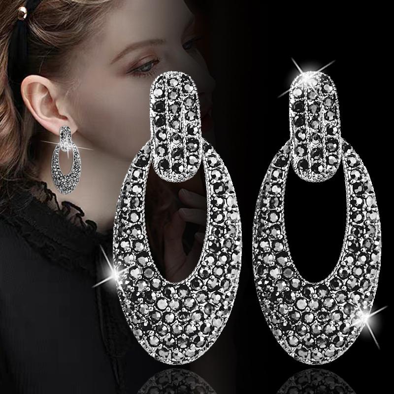 Dangle & Chandelier Gothic Style Large Hollow Oval Drop Earring For Women Black CZ Accessories Vintage Party Jewelry Earrings 2022 118 XS1Da
Dangle & Chandelier Gothic Style Large Hollow Oval Drop Earring For Women Black CZ Accessories Vintage Party Jewelry Earrings 2022 118 XS1Da