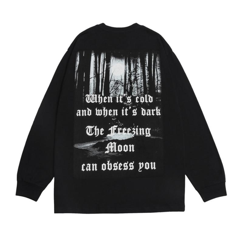 Men's T-Shirts Long Sleeve T Shirts Men Gothic Letter Printed Hip Hop Oversized T-shirt 2022 Spring Fashion Mens Streetwear Top Tee, Black
Men's T-Shirts Long Sleeve T Shirts Men Gothic Letter Printed Hip Hop Oversized T-shirt 2022 Spring Fashion Mens Streetwear Top Tee, Black