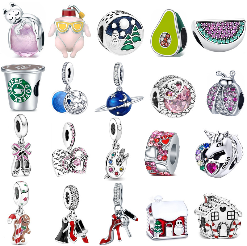 New s925 Sterling Silver Beads Charms Beaded Luxury Coffee Cup Fashion Ladies Color Classic Pendant Original Fit Pandora Bracelet DIY Ladies Jewelry Christmas Gift
New s925 Sterling Silver Beads Charms Beaded Luxury Coffee Cup Fashion Ladies Color Classic Pendant Original Fit Pandora Bracelet DIY Ladies Jewelry Christmas Gift