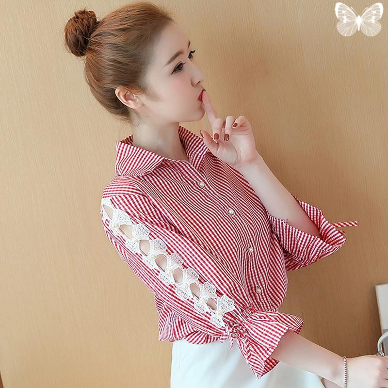 Women' Blouses & Shirts Off Shoulder Women Spring Summer Style Lady Casual Half Flare Sleeve Plaid Printed Blusas Tops DD8825Women, Blue
Women' Blouses & Shirts Off Shoulder Women Spring Summer Style Lady Casual Half Flare Sleeve Plaid Printed Blusas Tops DD8825Women, Blue
