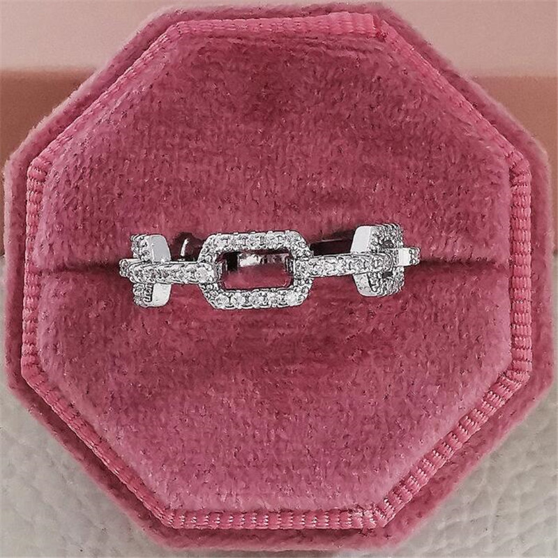 Sier Rose Sterg Gold Ring for Women: Simple & Elegant Wedding/Party Jewelry 4