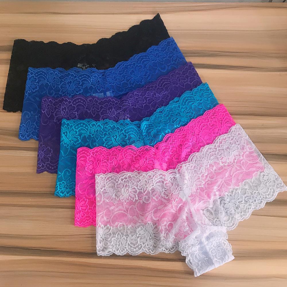 3 Pieces Ladies Underwear Women Transparent Panties Boyshort Sexy Lingerie Lace Shorts Underpants Solid Panty Intimates Female, Color6
3 Pieces Ladies Underwear Women Transparent Panties Boyshort Sexy Lingerie Lace Shorts Underpants Solid Panty Intimates Female, Color6