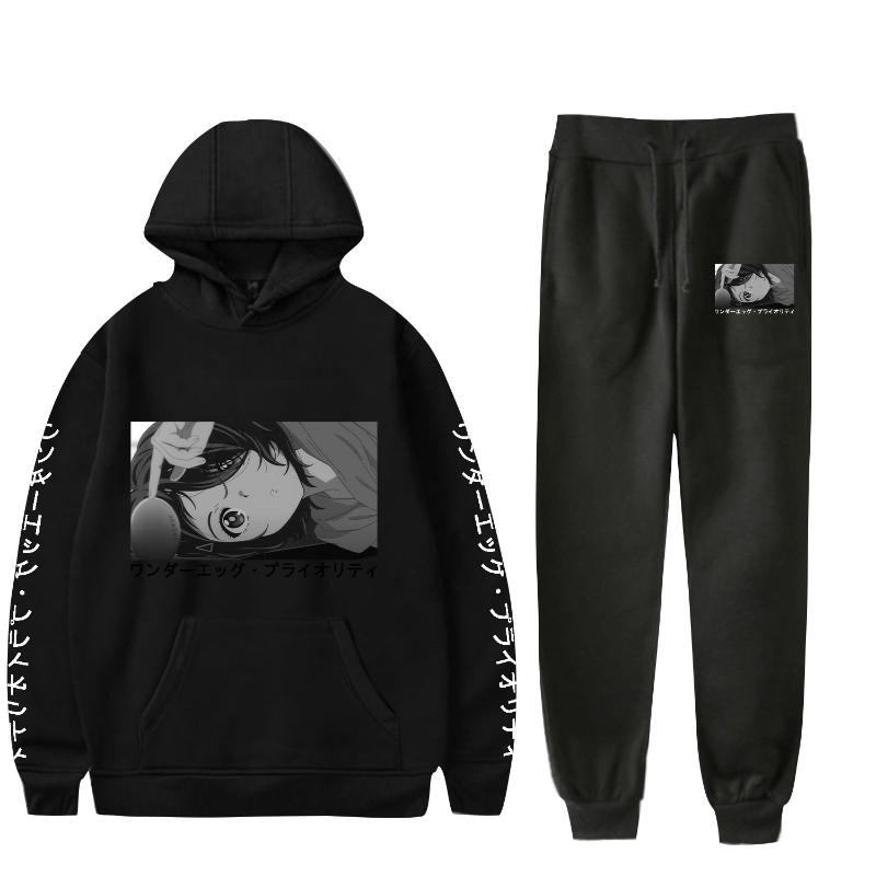 Men's Tracksuits Wonder Egg Priority Anime Hoodie Pants Two Piece Sweet Cosplay Sweatshirt And Sweatpants Set Pullovers 2022 Suit, Gray
Men's Tracksuits Wonder Egg Priority Anime Hoodie Pants Two Piece Sweet Cosplay Sweatshirt And Sweatpants Set Pullovers 2022 Suit, Gray