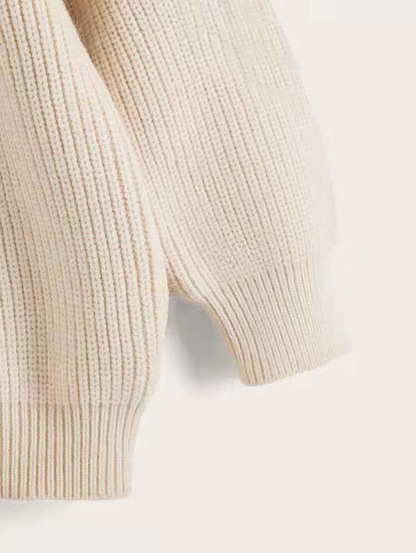 Toddler Boys Argyle Pattern Collar Neck Sweater SHE01