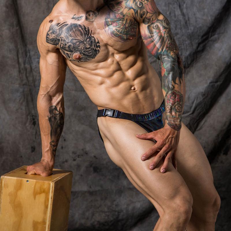 Men' G-Strings CLEVER-MENMODE Sexy Briefs For Men Nightwear Club Underpants Bodybuilder Leather U Convex Low Waist Swimwear Homme CMA200Men, Black
Men' G-Strings CLEVER-MENMODE Sexy Briefs For Men Nightwear Club Underpants Bodybuilder Leather U Convex Low Waist Swimwear Homme CMA200Men, Black
