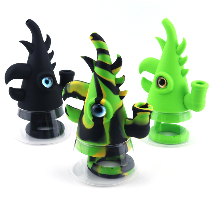 Smokeshop 7.3 inch silicone bong non fading silicone smoking bongs glass oil burner Hornbill design water bubbler Hookah
Smokeshop 7.3 inch silicone bong non fading silicone smoking bongs glass oil burner Hornbill design water bubbler Hookah