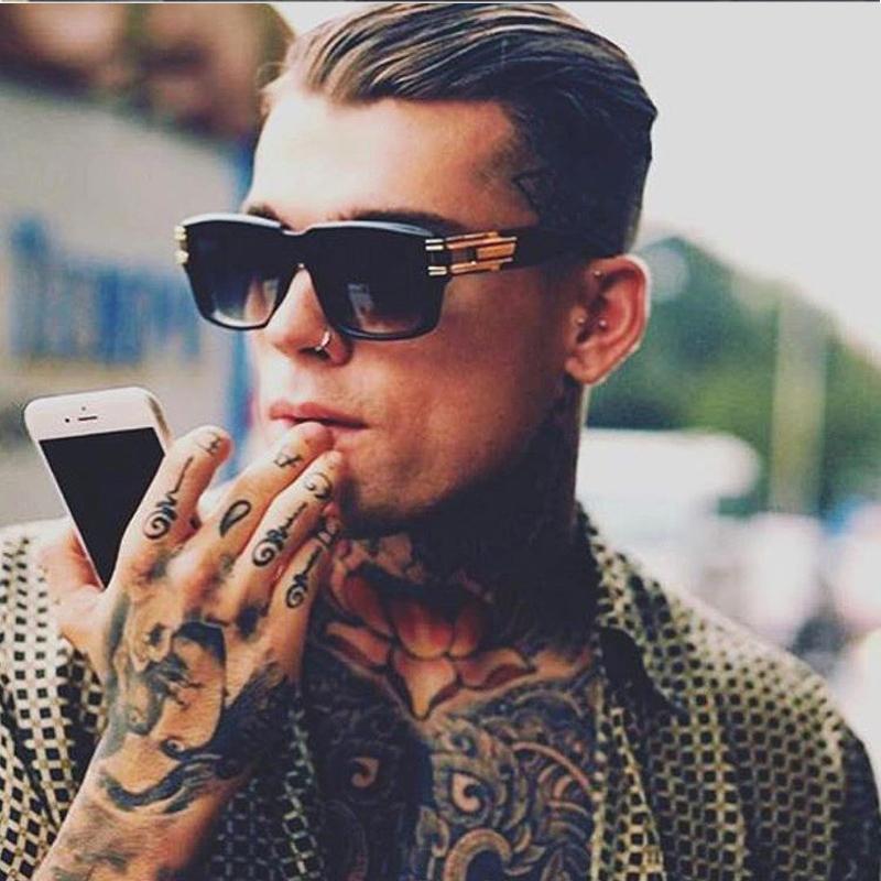 Sunglasses Colors Fashion Alloy Hinge Men Square Brand Designer Vintage Women Gradient/Clear Lens UV400Sunglasses
Sunglasses Colors Fashion Alloy Hinge Men Square Brand Designer Vintage Women Gradient/Clear Lens UV400Sunglasses