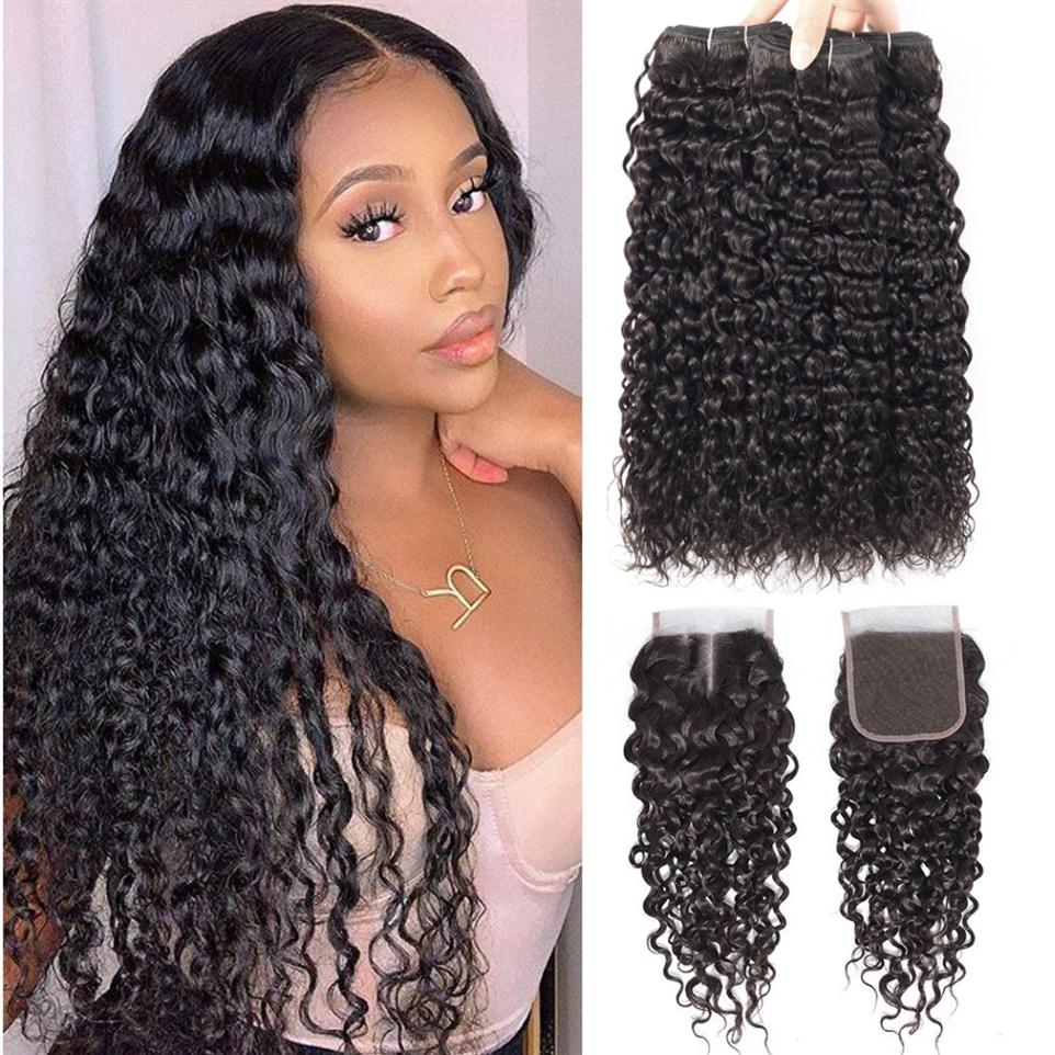 Beaudiva Hair Water Wave Bundles With Closure Curly Brazilian water wave bundles with closure Brazilian Human Hair Weave Bundles262M, Natural color
Beaudiva Hair Water Wave Bundles With Closure Curly Brazilian water wave bundles with closure Brazilian Human Hair Weave Bundles262M, Natural color