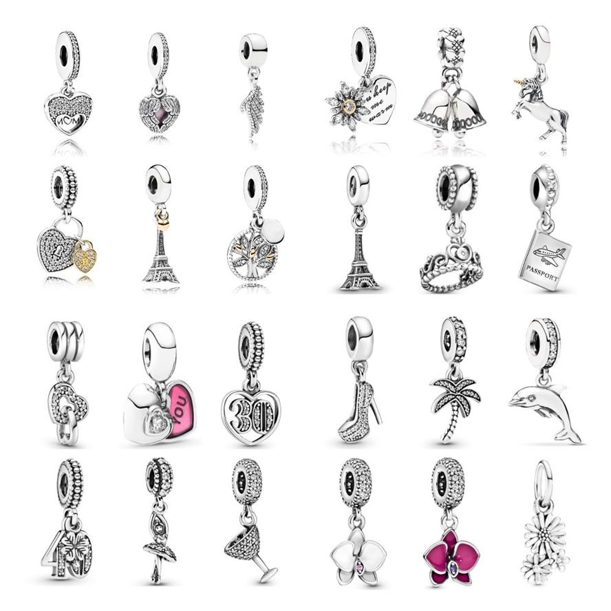 Charm Pandora Sterling Silver 925 Bell Pendant Dolphin Coconut Tree Love Wings DIY Accessories279o
Charm Pandora Sterling Silver 925 Bell Pendant Dolphin Coconut Tree Love Wings DIY Accessories279o