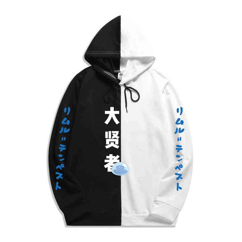 Anime Tensei Shitara Slime Datta Ken Hoodie Rimuru Tvempest Oversized Hip Hop Harajuku Sweatshirt Casual Streetwear Pullover Y220615, Solid black
Anime Tensei Shitara Slime Datta Ken Hoodie Rimuru Tvempest Oversized Hip Hop Harajuku Sweatshirt Casual Streetwear Pullover Y220615, Solid black