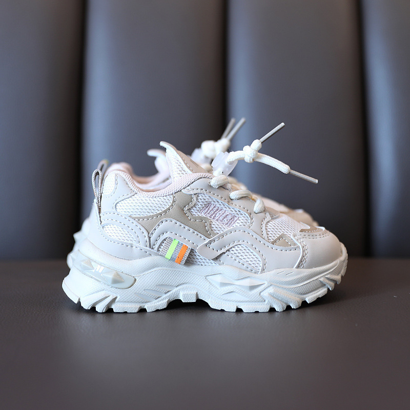 CAPSELLA KIDS Sports Spring 16 Years Children Mesh Outdoor Sneakers Boys Girls Soft Sole Breathable Running Shoes 2130 220725