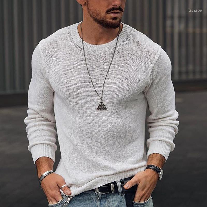 Men's Sweaters 2022 Autumn Casual Men Knitted Tops Fashion Solid Long Sleeve Pullovers Shirt For Slim O-Neck Tracks Streetwear, 01 white
Men's Sweaters 2022 Autumn Casual Men Knitted Tops Fashion Solid Long Sleeve Pullovers Shirt For Slim O-Neck Tracks Streetwear, 01 white