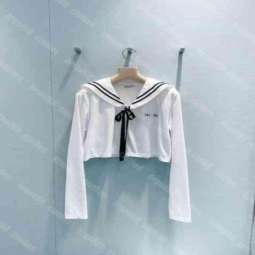 Simple women cotton long sleeve shirt white solid color tee t-shirts navy collar bow logo brand college casual female Apparel cropped t shirts sexy crop top
Simple women cotton long sleeve shirt white solid color tee t-shirts navy collar bow logo brand college casual female Apparel cropped t shirts sexy crop top