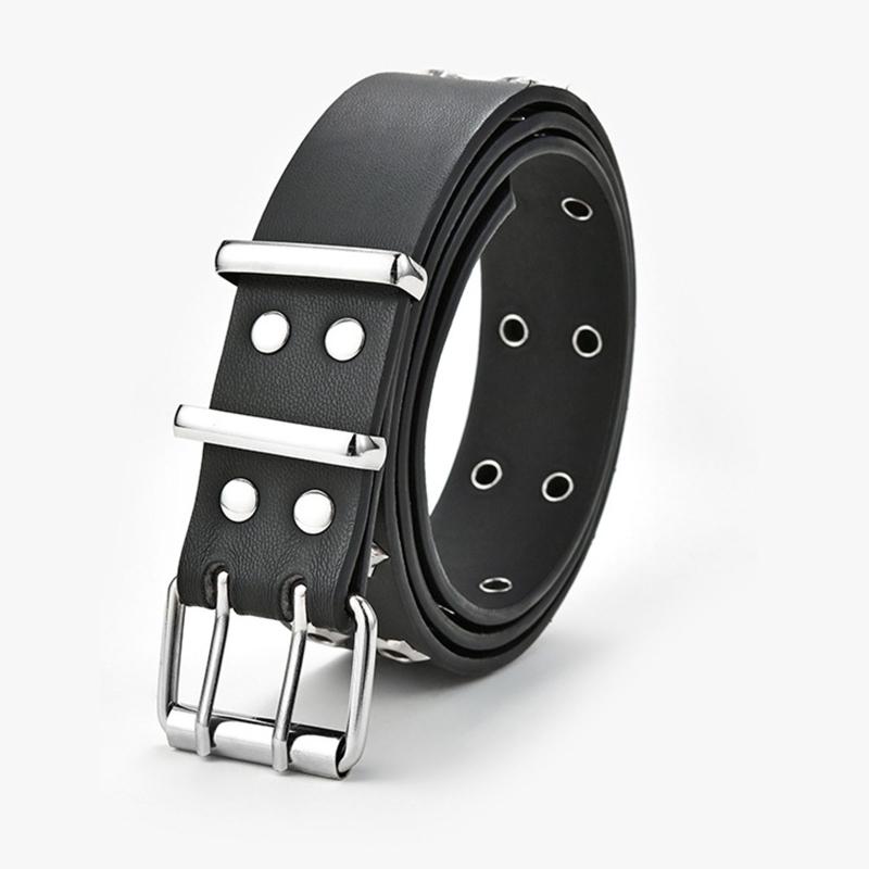 Belts Punk Waistband Double Grommet Pu Leather Buckle Waist Belt For Pants Jeans Dresses Hollow Star Decoration, Black
Belts Punk Waistband Double Grommet Pu Leather Buckle Waist Belt For Pants Jeans Dresses Hollow Star Decoration, Black