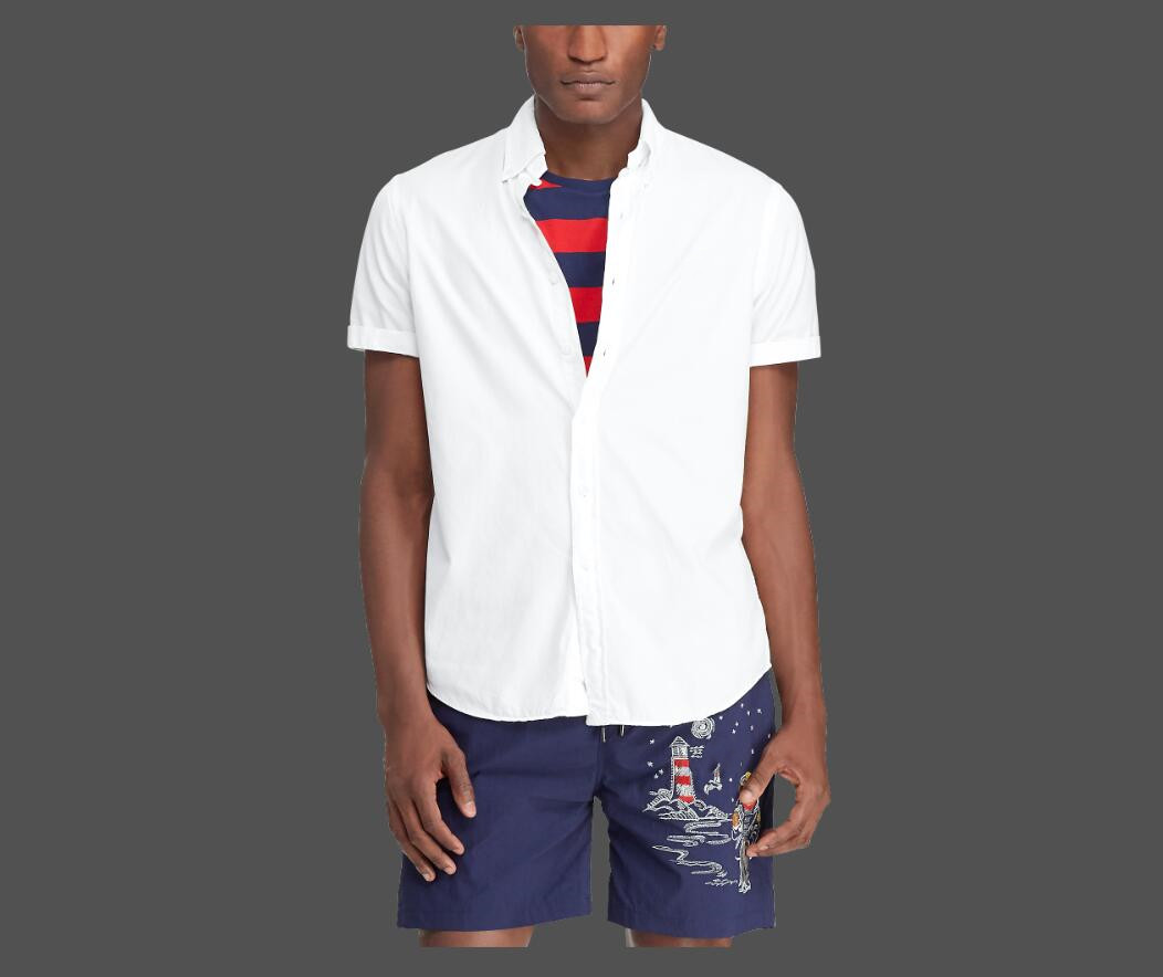 Cotton Men's Short Sleeve Shirt Summer New Oxford Spinning Lapel Pony Embroidery Solid Color Breathable Slim Fit Jacket #M-XXL, Army green
Cotton Men's Short Sleeve Shirt Summer New Oxford Spinning Lapel Pony Embroidery Solid Color Breathable Slim Fit Jacket #M-XXL, Army green