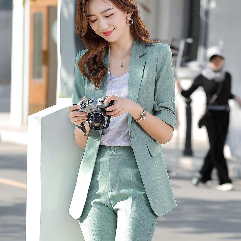 Women' Two Piece Pants Spring Autumn Women Office Slim 2 Set Lady Long Sleeve Button Blazer Pencil Pant Suit Female Casual Solid Sets N237W, Xinse
Women' Two Piece Pants Spring Autumn Women Office Slim 2 Set Lady Long Sleeve Button Blazer Pencil Pant Suit Female Casual Solid Sets N237W, Xinse