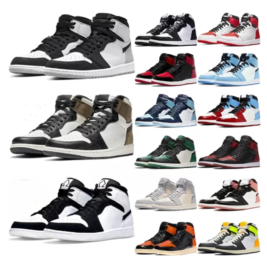 Basketball Shoes 1s OG Patent Panda University Blue Dark Mocha Bred Shadow UNC Twist Smoke Grey Mens Women Sneakers Trainers Jordan aj1 jorden jordens, Choose an option
Basketball Shoes 1s OG Patent Panda University Blue Dark Mocha Bred Shadow UNC Twist Smoke Grey Mens Women Sneakers Trainers Jordan aj1 jorden jordens, Choose an option