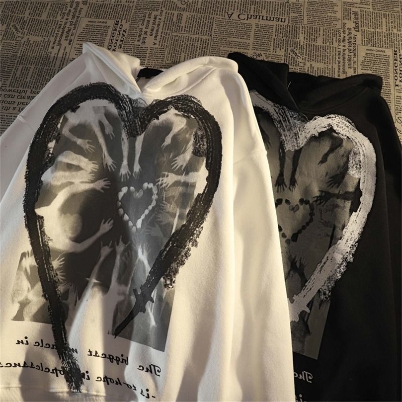 Streetwear hiphop graffiti love oversize hoodies women grunge goth clothes anime loose y2k loose crewneck sweatshirt female 220816, Color
Streetwear hiphop graffiti love oversize hoodies women grunge goth clothes anime loose y2k loose crewneck sweatshirt female 220816, Color