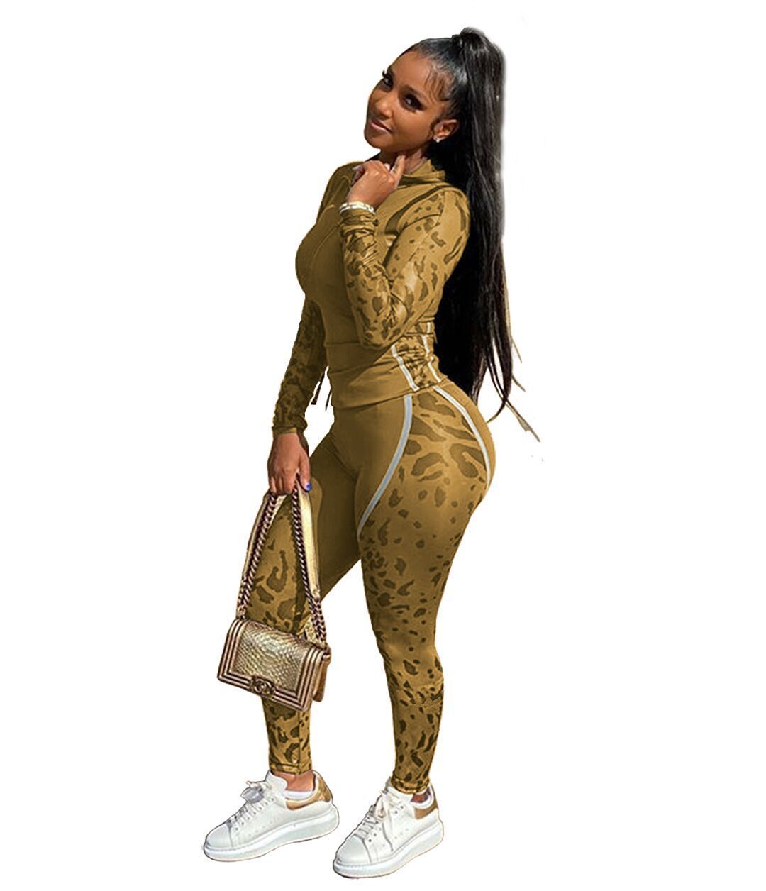 Designer Womens Tracksuit Two Piece Set Leopard Print Pants Outfits Long Sleeve Sportswear Shirt Trousers Sweatsuit Pullover Bodycom 976, Mix colour or leave a message
Designer Womens Tracksuit Two Piece Set Leopard Print Pants Outfits Long Sleeve Sportswear Shirt Trousers Sweatsuit Pullover Bodycom 976, Mix colour or leave a message