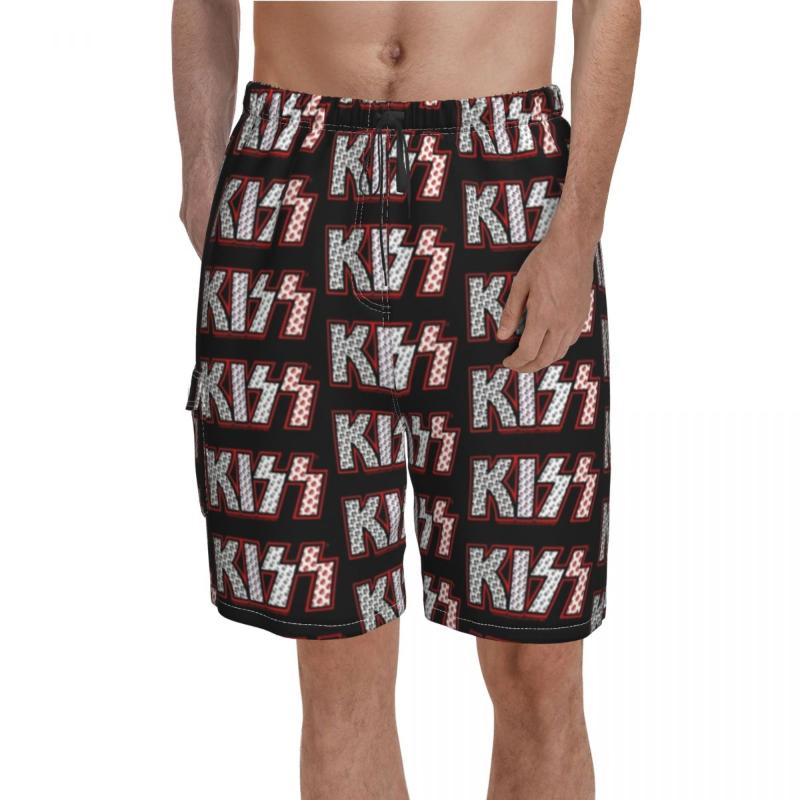Men' Shorts Kiss Band Face Board Logo Print Classic Short Pants Man Large Size Swimming Trunks GiftMen, 13
Men' Shorts Kiss Band Face Board Logo Print Classic Short Pants Man Large Size Swimming Trunks GiftMen, 13