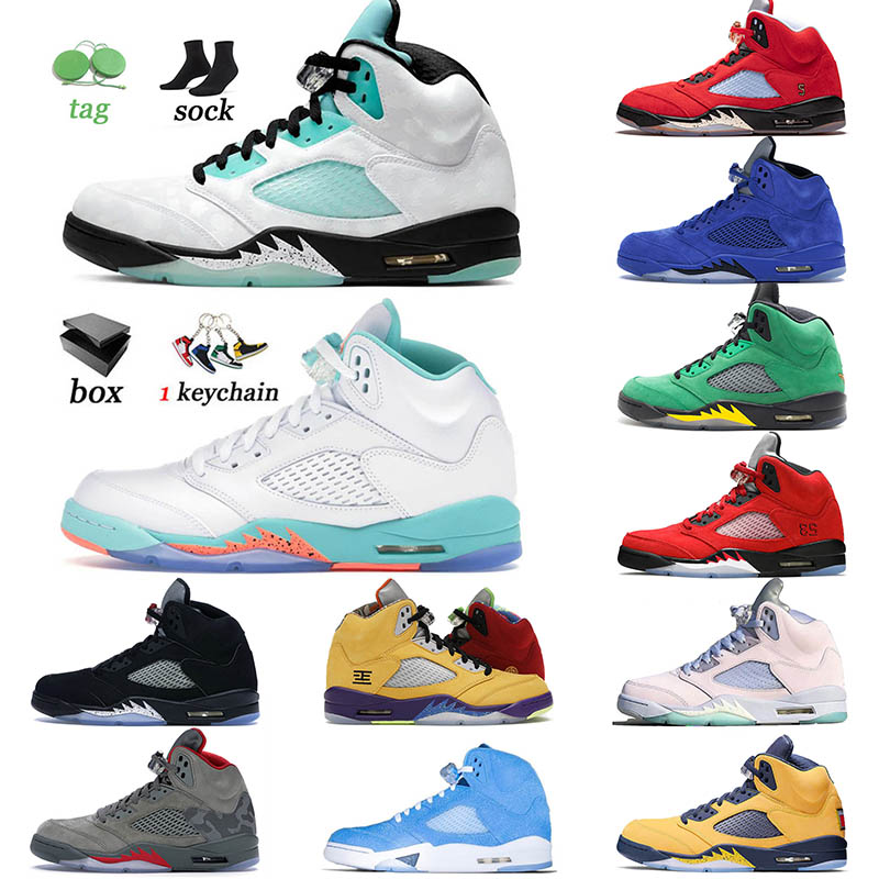Newest Bluebird Men 5 5s Basketball Shoes White xSail UNC PE Quai Oklahoma Florida Island Green Oregon Anthracite Pink Easter Women Sneakers Trainers With Box, D7 se oregon 40-47
Newest Bluebird Men 5 5s Basketball Shoes White xSail UNC PE Quai Oklahoma Florida Island Green Oregon Anthracite Pink Easter Women Sneakers Trainers With Box, D7 se oregon 40-47