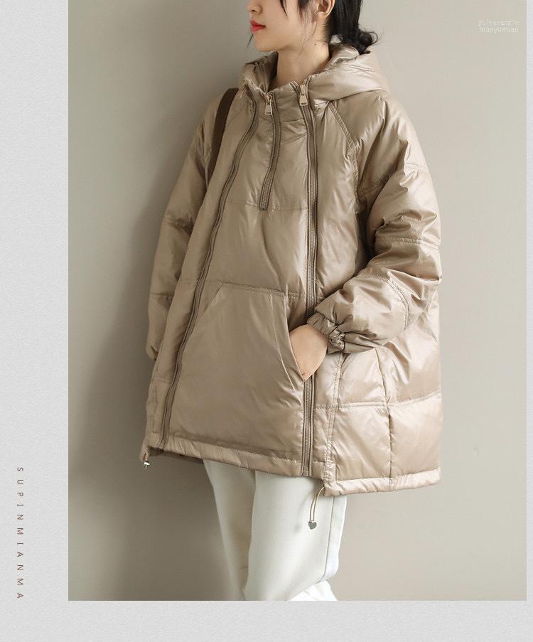 Women's Down & Parkas Winter 2022 British Style Fashion Vintage Casual Womens White Duck Gothic Jackets Warm Loose Snow Clothes Guin22, Black
Women's Down & Parkas Winter 2022 British Style Fashion Vintage Casual Womens White Duck Gothic Jackets Warm Loose Snow Clothes Guin22, Black