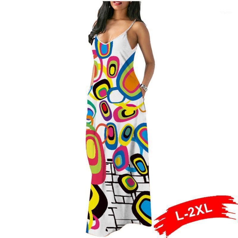 Casual Dresses Summer Geometric Print Sleeveless Maxi Women Spaghetti Strap Beach Wear Sexy Deep V-neck Pockets Long Sundress, Ddcq-6
Casual Dresses Summer Geometric Print Sleeveless Maxi Women Spaghetti Strap Beach Wear Sexy Deep V-neck Pockets Long Sundress, Ddcq-6