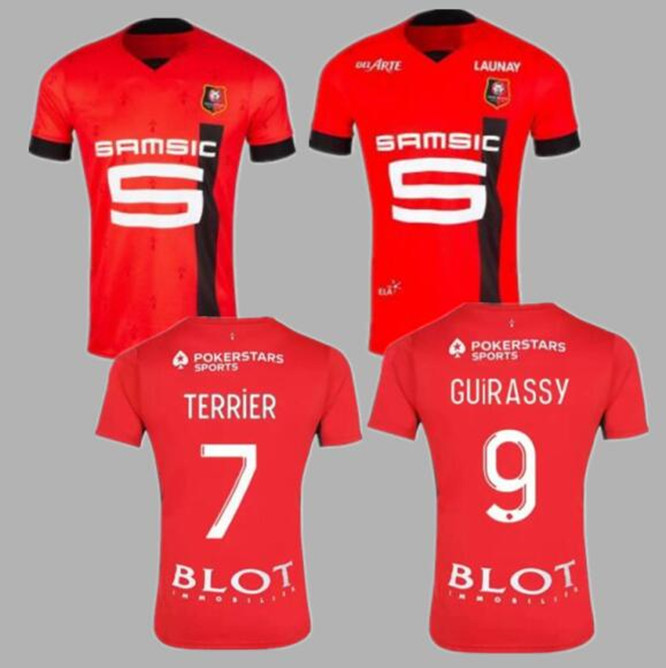 New 2022 2023 Stade Rennais soccer jerseys Rennes maillot de foot 22 23 SULEMANA BOURIGEAUD TERRIER DOKU Guirassy MAJER AGUERD TRAORE
New 2022 2023 Stade Rennais soccer jerseys Rennes maillot de foot 22 23 SULEMANA BOURIGEAUD TERRIER DOKU Guirassy MAJER AGUERD TRAORE