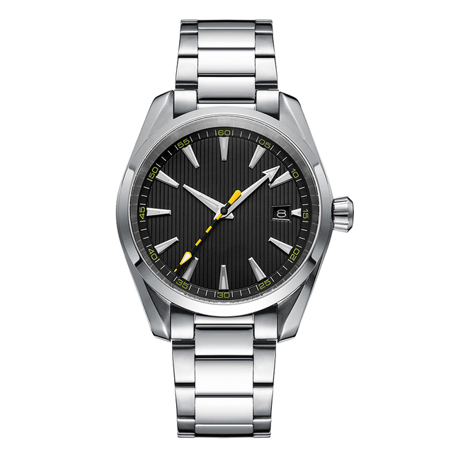 Wristwatches 40mm NH35A Men's Automatic Watch Fashion Classic Mechanical Wristwatch Stainless Steel AQUA 15000 Gauss, Branded
Wristwatches 40mm NH35A Men's Automatic Watch Fashion Classic Mechanical Wristwatch Stainless Steel AQUA 15000 Gauss, Branded