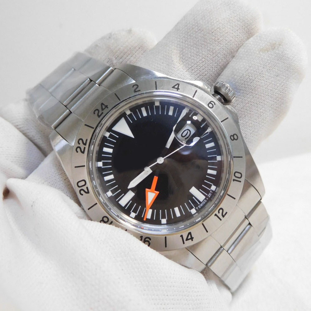 Designer Watch BK Factory Luxury Mens Vintage Explorer II 2 Steve McQueen 1655 Steel 40mm 1979 Edition R-GMT Ref.1972 Asia 2813 Movement Automatic Watches, Black
Designer Watch BK Factory Luxury Mens Vintage Explorer II 2 Steve McQueen 1655 Steel 40mm 1979 Edition R-GMT Ref.1972 Asia 2813 Movement Automatic Watches, Black