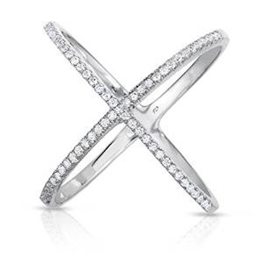 high quality rhodium rose gold authentic 925 sterling silver wide band X ring micro pave zircon criss cross ring for women274R
high quality rhodium rose gold authentic 925 sterling silver wide band X ring micro pave zircon criss cross ring for women274R